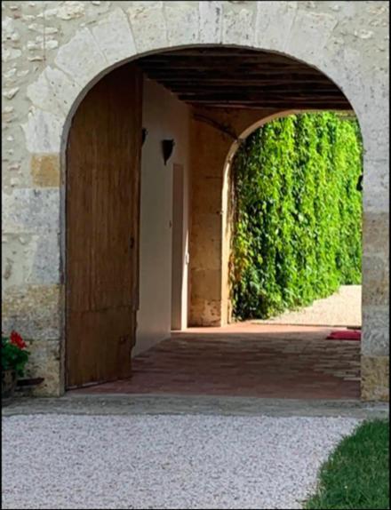 Bed and Breakfast Domaine De Laplan Cezan Exterior foto
