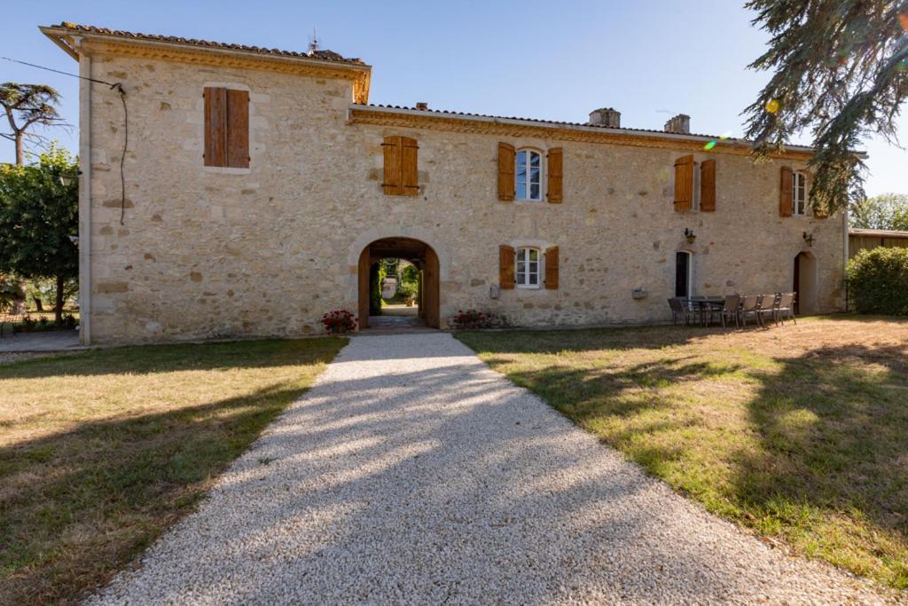 Bed and Breakfast Domaine De Laplan Cezan Exterior foto
