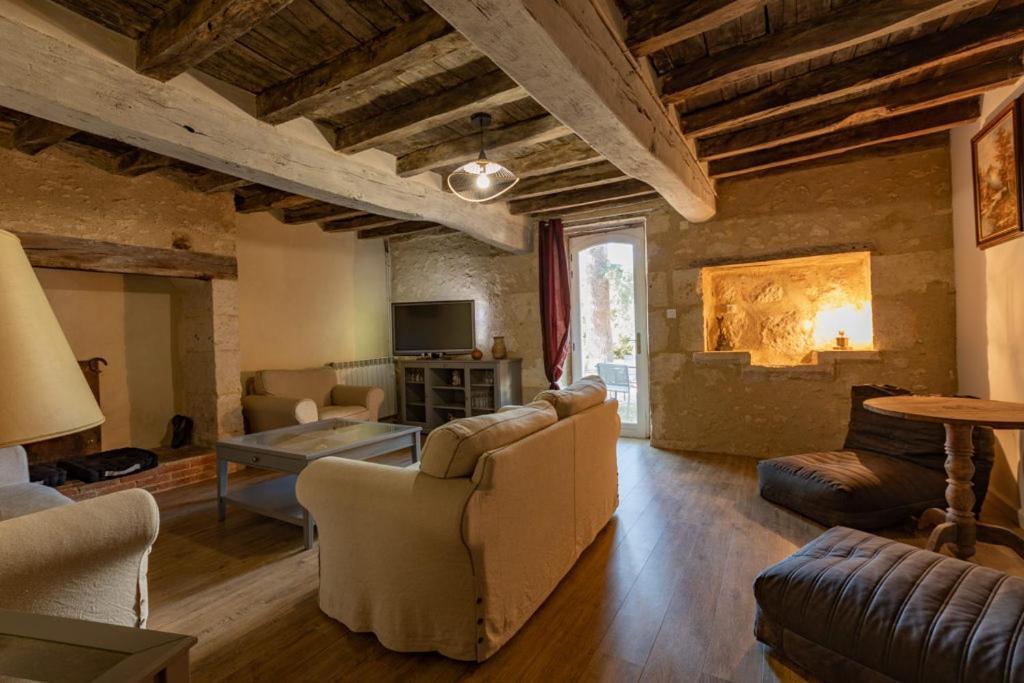 Bed and Breakfast Domaine De Laplan Cezan Exterior foto