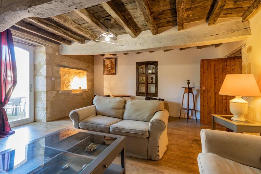 Bed and Breakfast Domaine De Laplan Cezan Exterior foto